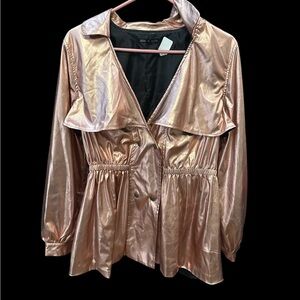 Le La Lo Gold Jacket